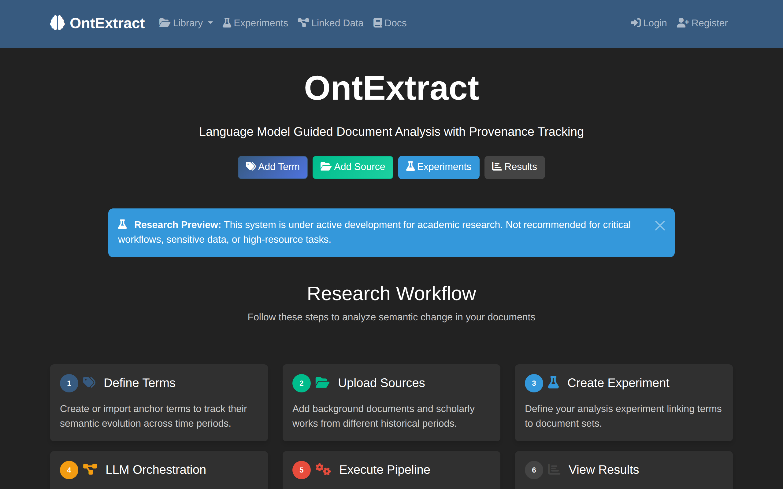 OntExtract Home Page